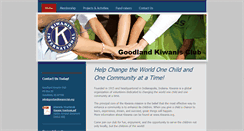 Desktop Screenshot of goodlandkiwanisclub.org